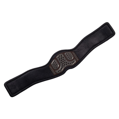 Cinchuelo de doma anatómico gel PVC Acavallo - Marrón oscuro