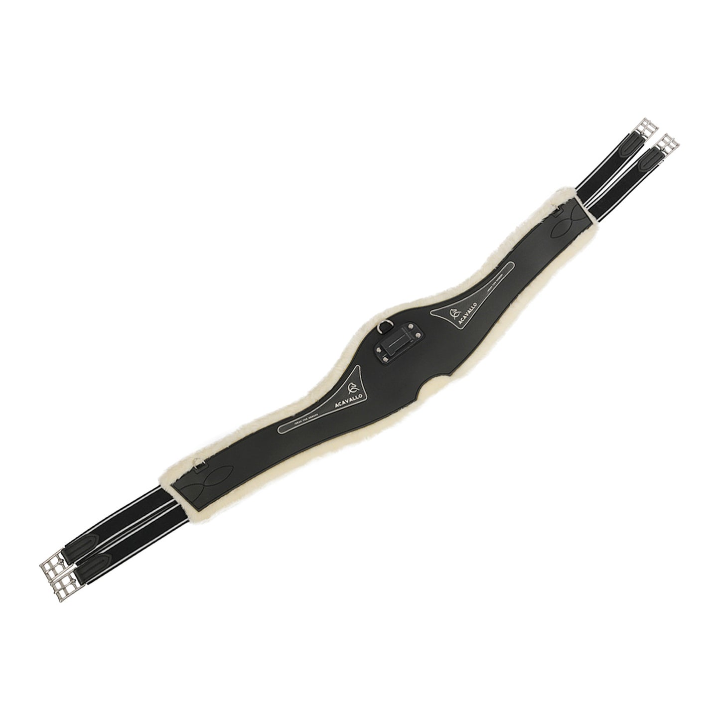 Cinchón salto gel Classic PVC borrego sintético removible Acavallo