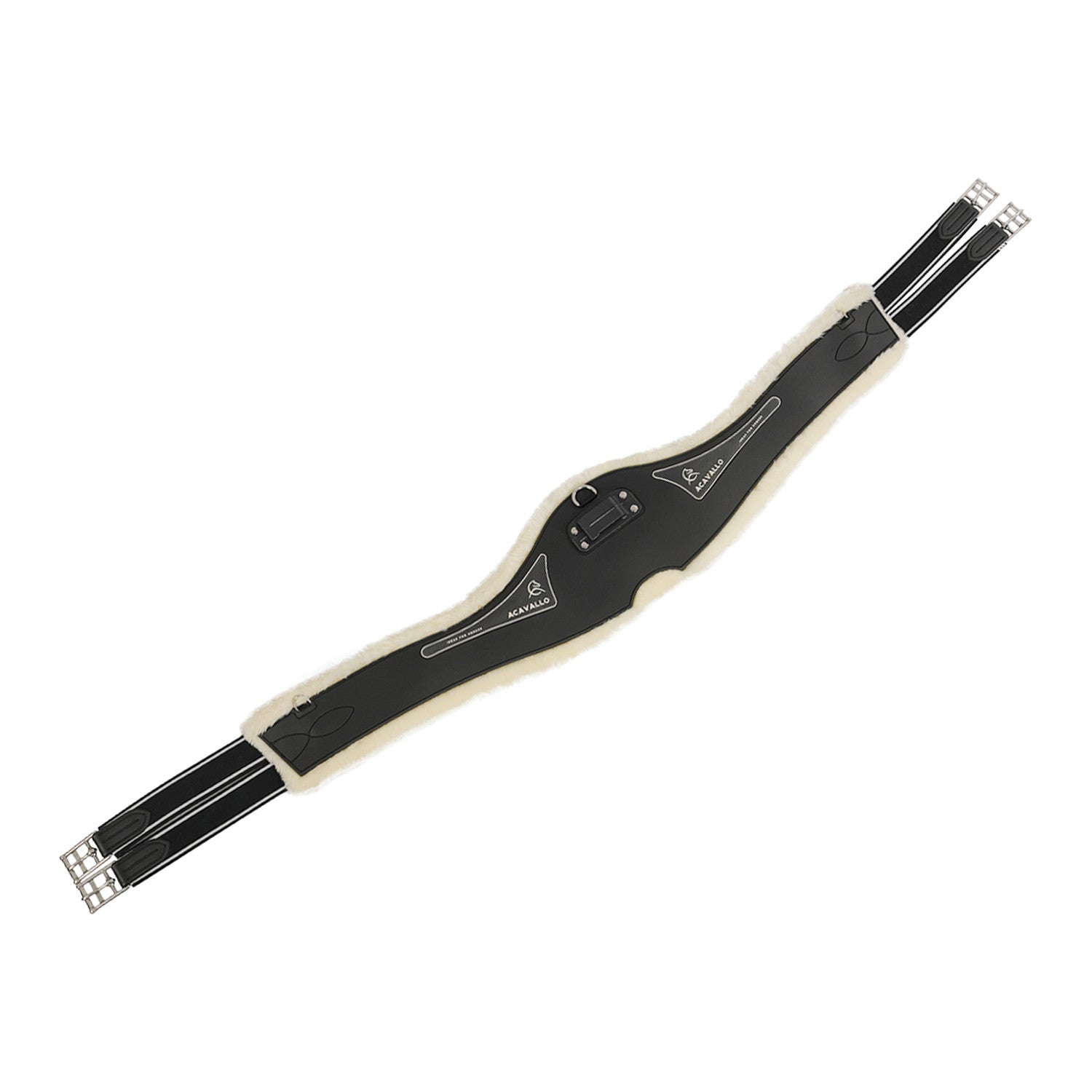 Cinchón salto gel Classic PVC borrego sintético removible Acavallo