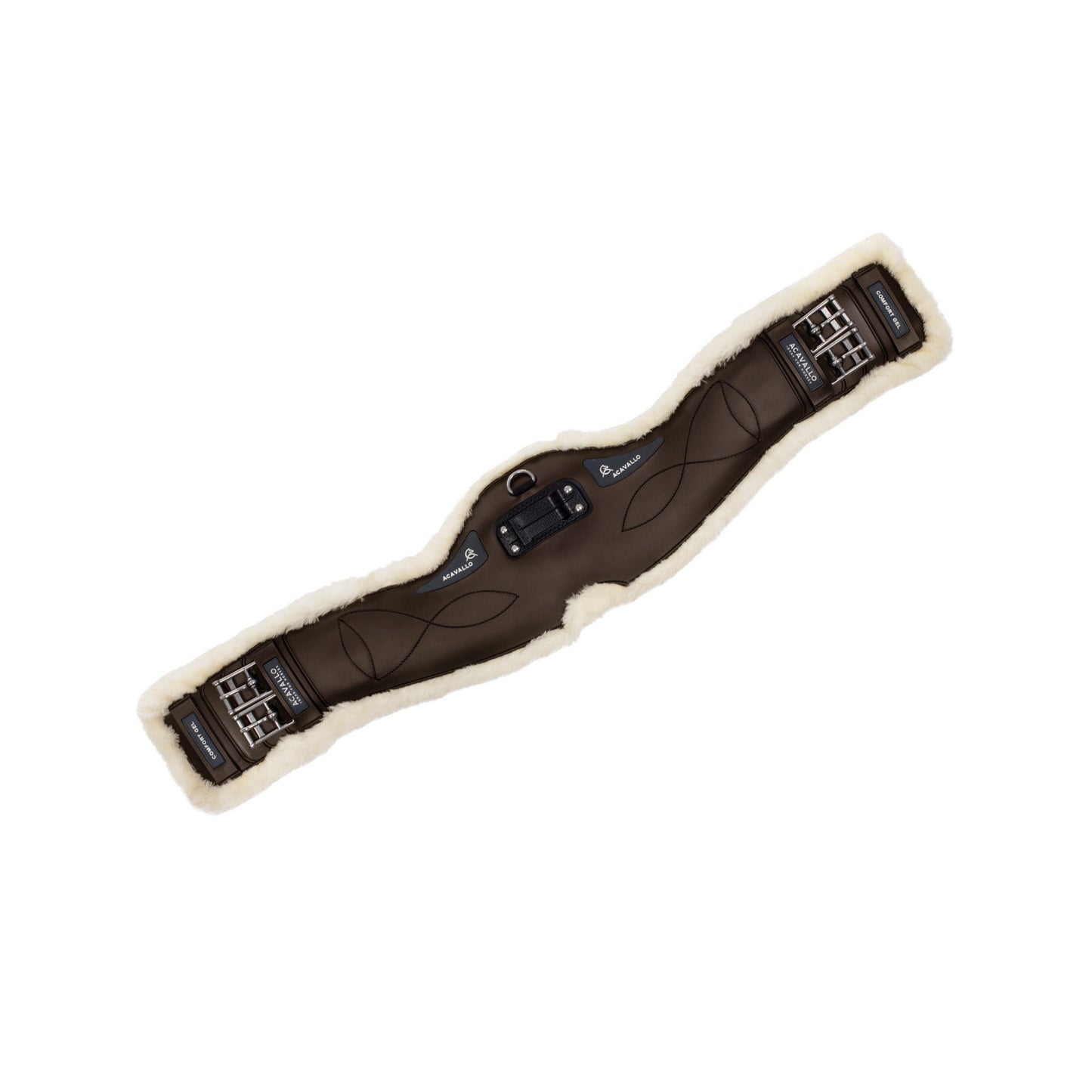 Cinchuelo de adiestramiento gel clásico de borrego sintético Acavallo