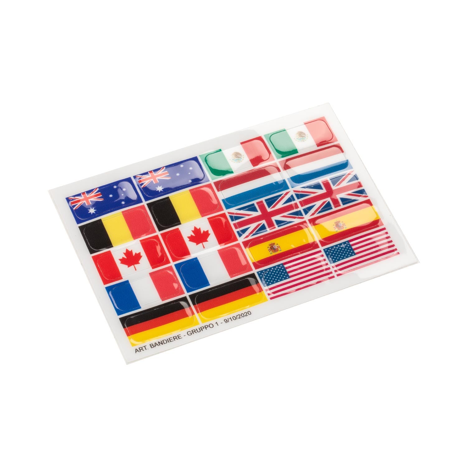 Juego de adhesivos banderas para soportes Opera Acavallo - Flag Group 1