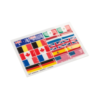 Juego de adhesivos banderas para soportes Opera Acavallo - Flag Group 1