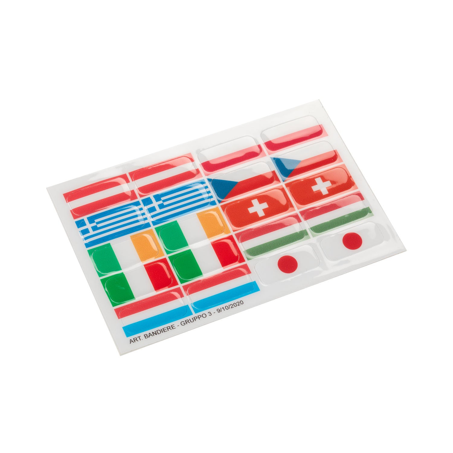 Juego de adhesivos banderas para soportes Opera Acavallo - Flag Group 3