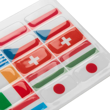 Juego de adhesivos banderas para soportes Opera Acavallo - Flag Group 3