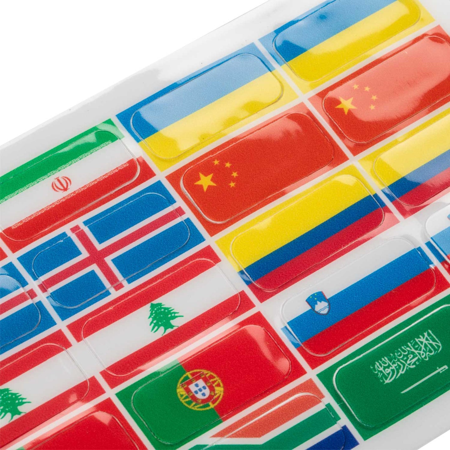 Juego de adhesivos banderas para soportes Opera Acavallo - Flag Group 4