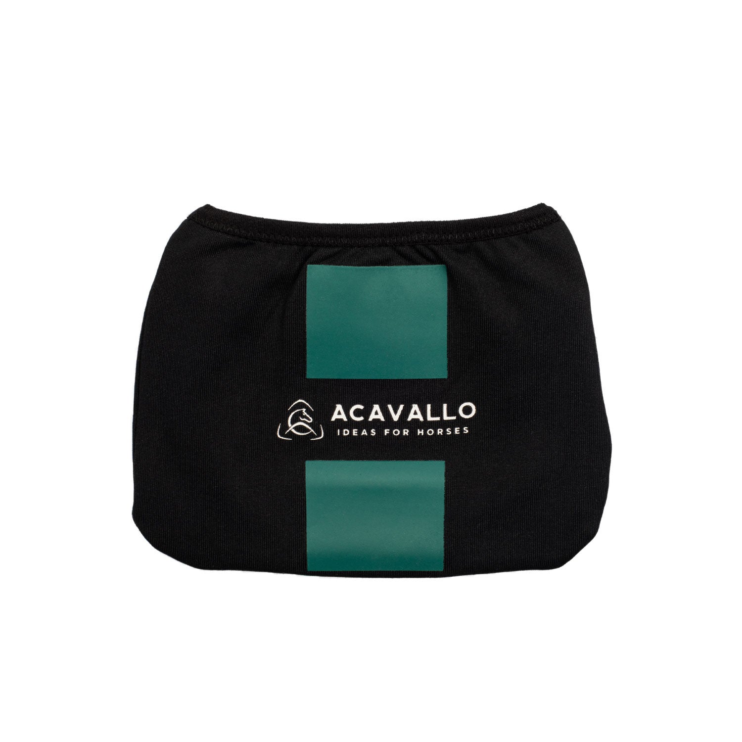 Cubreherraduras con logo Acavallo - Negro