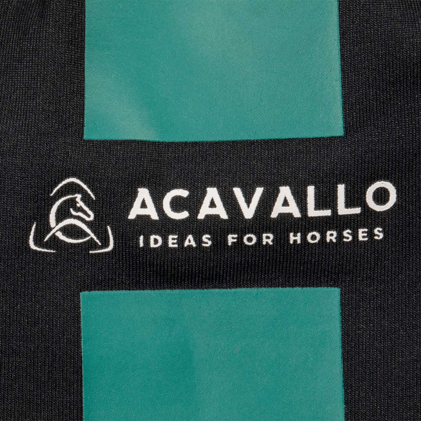 Cubreherraduras con logo Acavallo - Negro