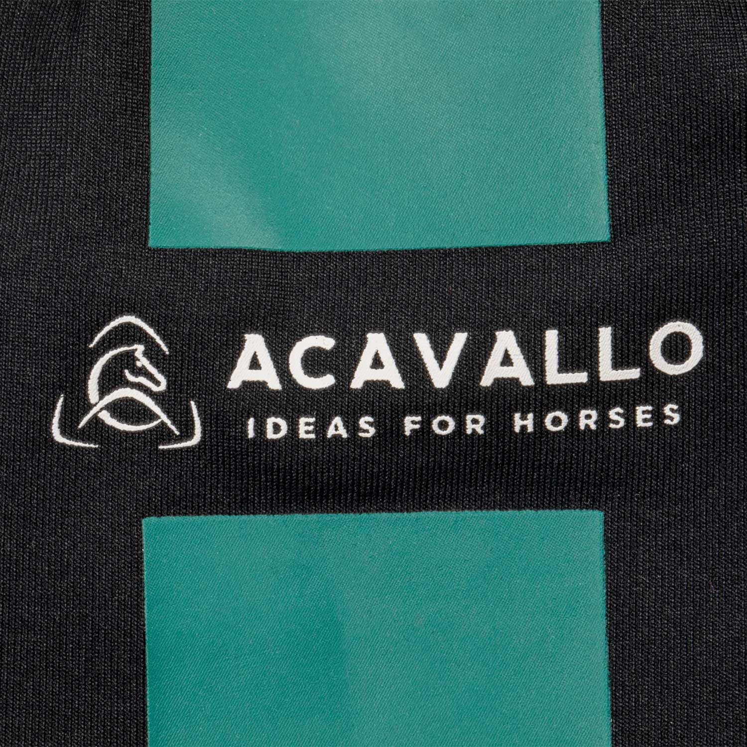 Cubreherraduras con logo Acavallo - Negro