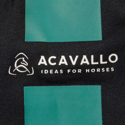 Cubreherraduras con logo Acavallo - Negro