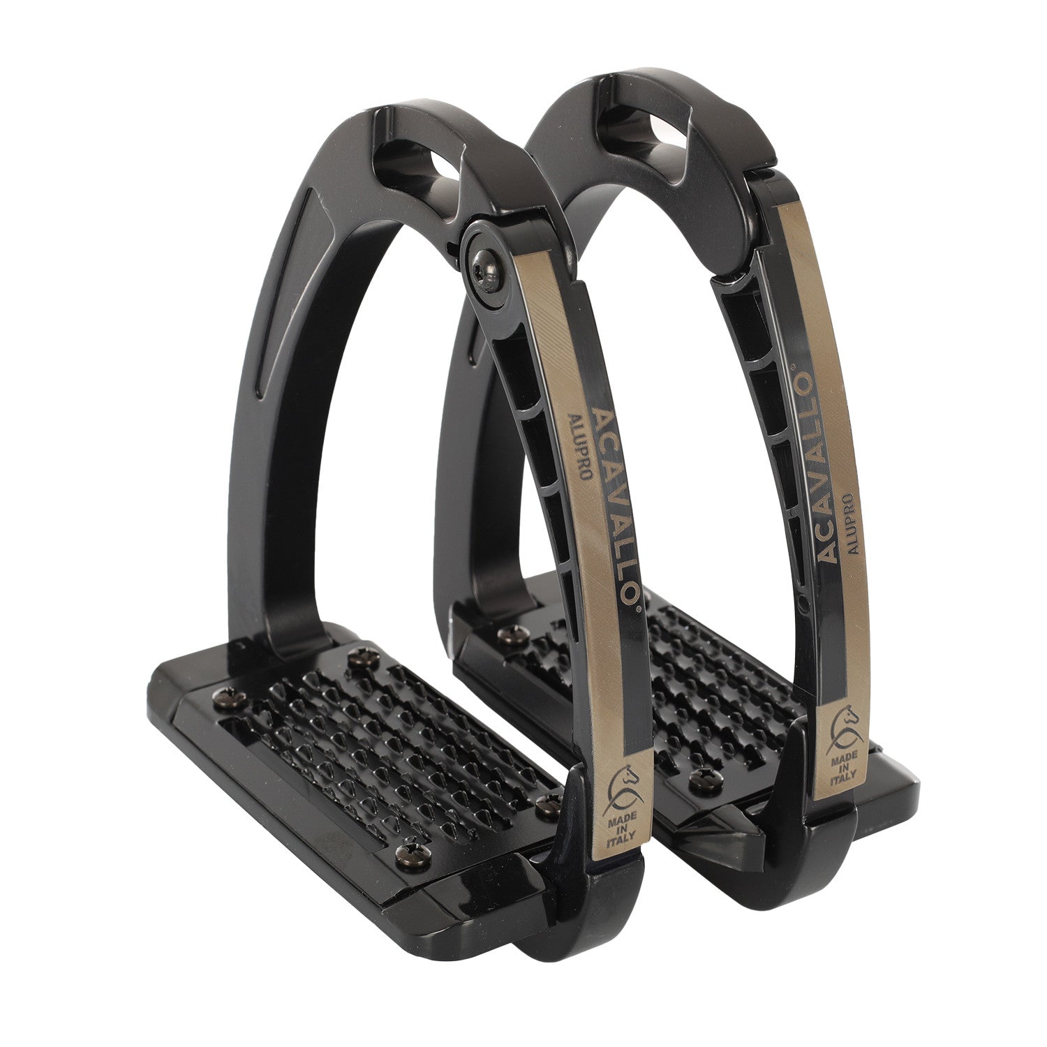 Estribos Arena alupro Acavallo - Total Black