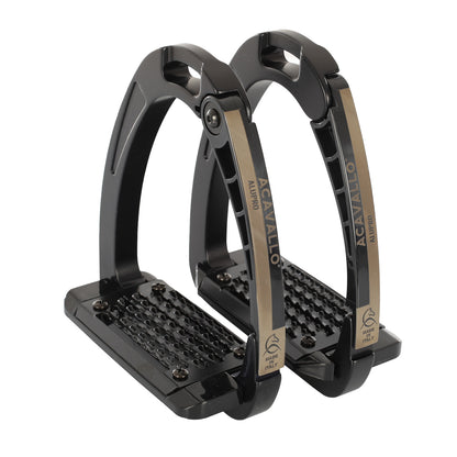 Estribos Arena alupro Acavallo - Total Black
