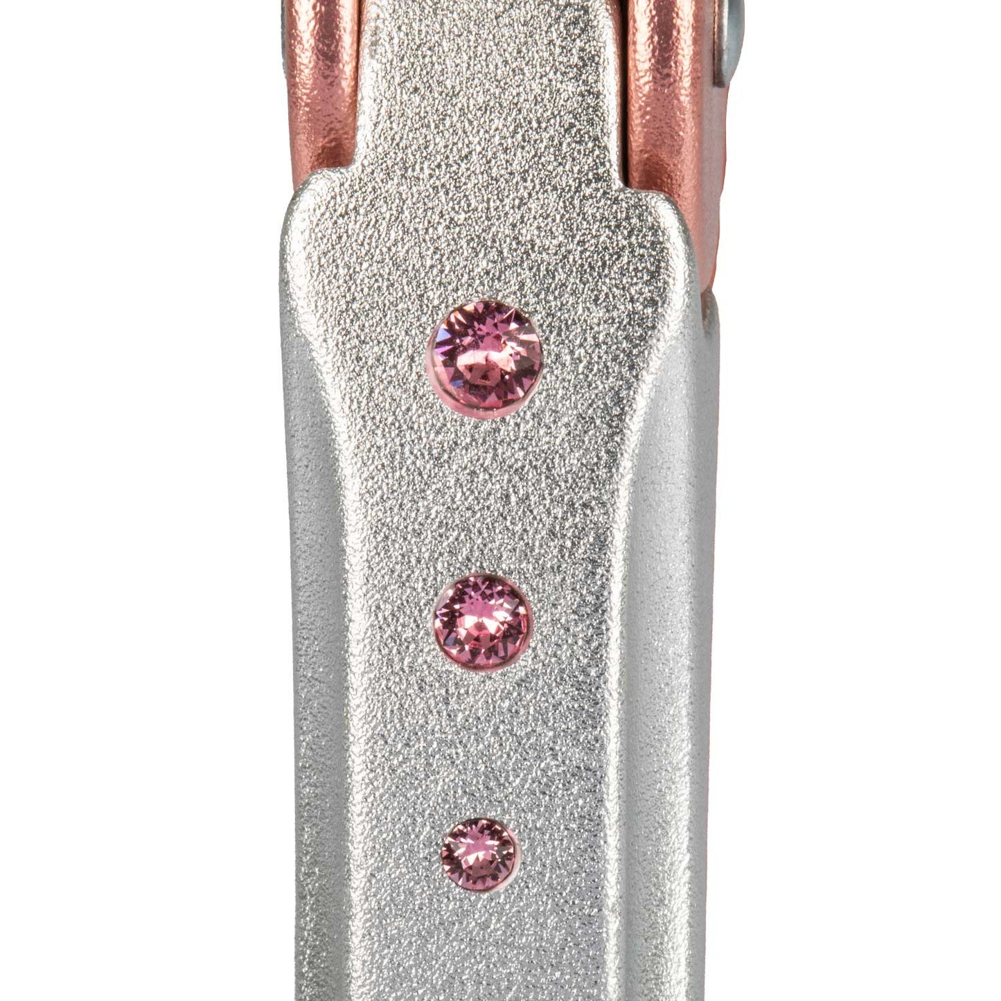 Estribos Arena Aluplus 2.0 cristales Acavallo - Antique Rose