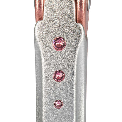 Estribos Arena Aluplus 2.0 cristales Acavallo - Antique Rose