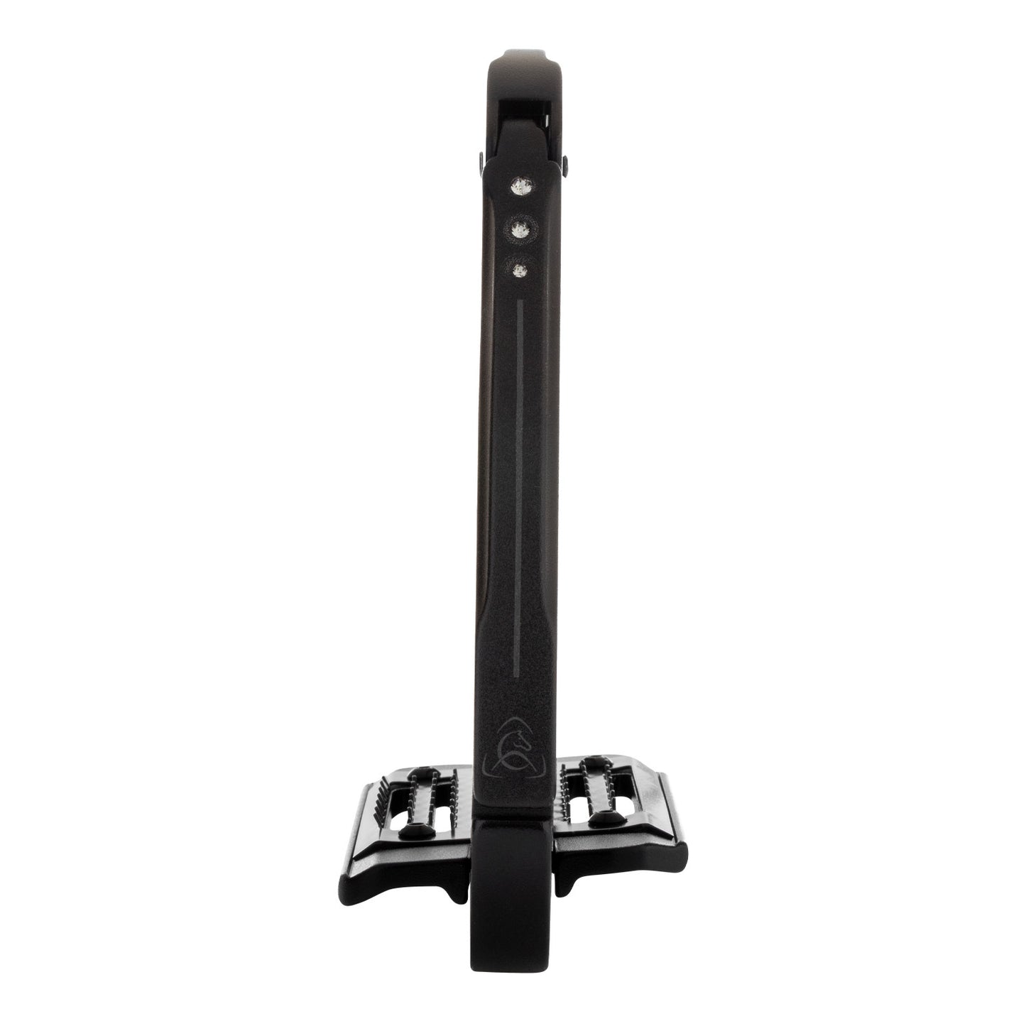 Estribos Arena Aluplus 2.0 cristales Acavallo - Total Black