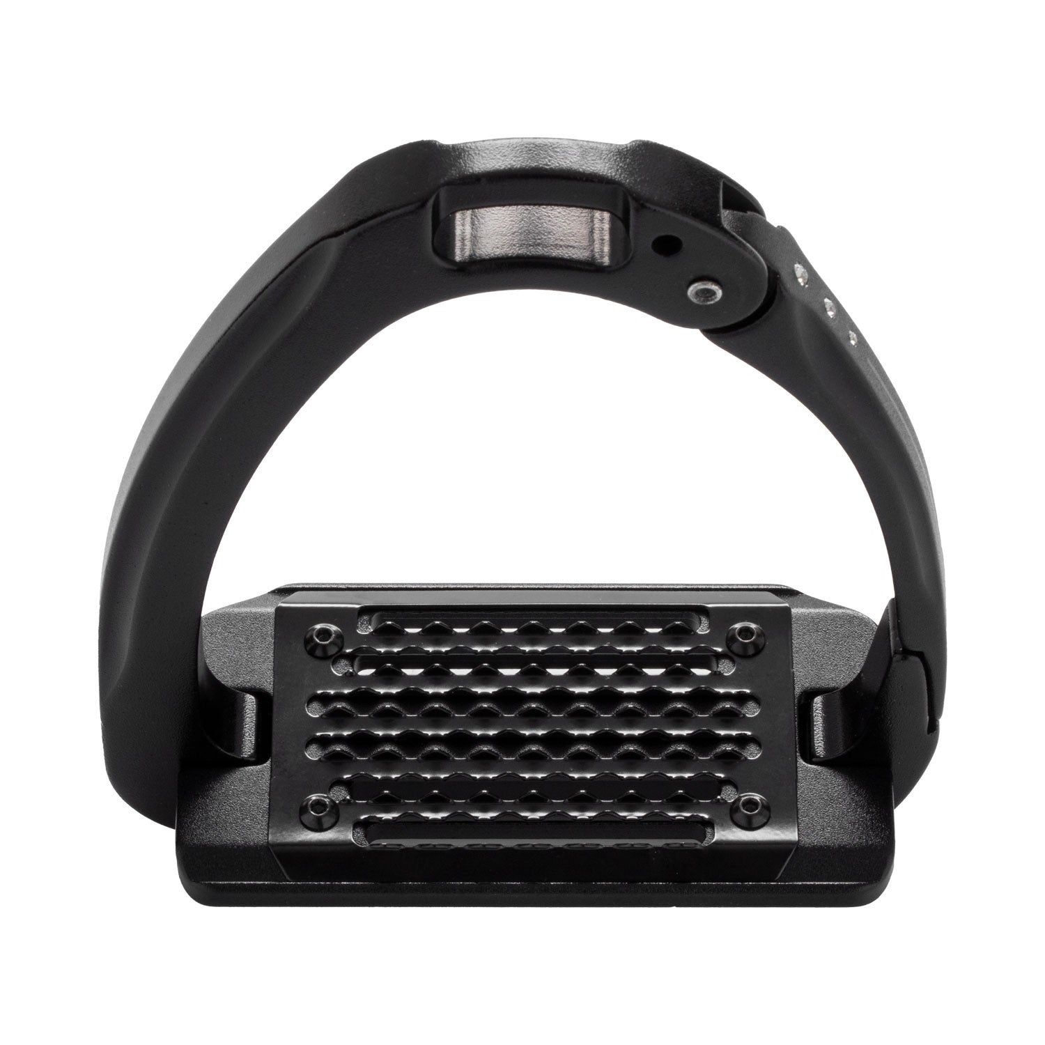 Estribos Arena Aluplus 2.0 cristales Acavallo - Total Black
