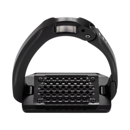 Estribos Arena Aluplus 2.0 cristales Acavallo - Total Black