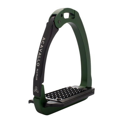 Estribos arena Aluplus 2.0 Acavallo - Hunter Green