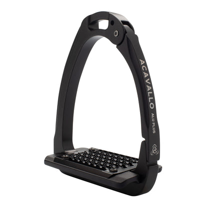 Estribos arena Aluplus 2.0 Acavallo - Total Black