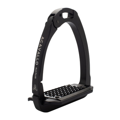 Estribos arena Aluplus 2.0 Acavallo - Total Black