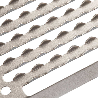 Banco de repuesto de acero inoxidable Acavallo - Aluminium