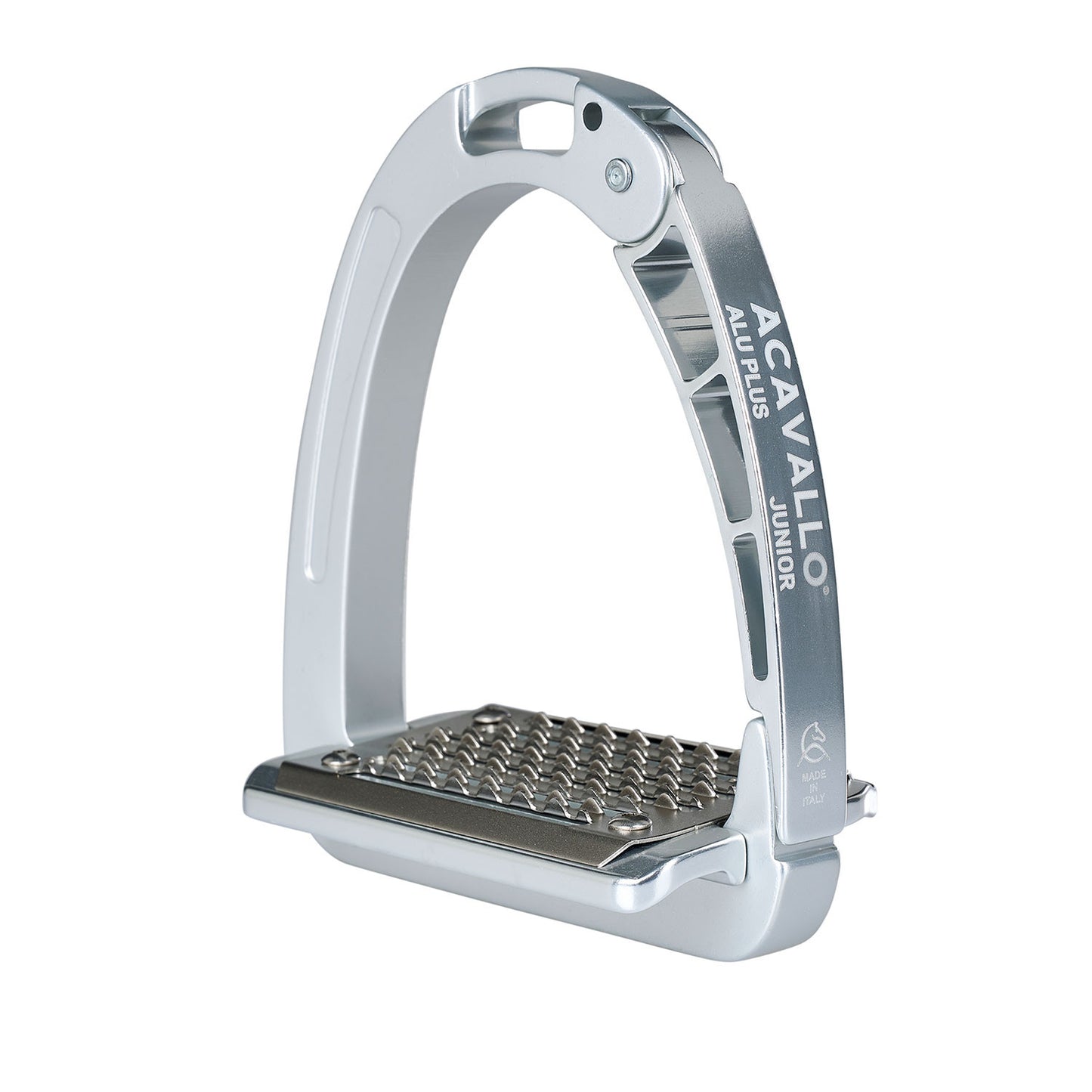 Estribo arena Aluplus junior Acavallo - Aluminium