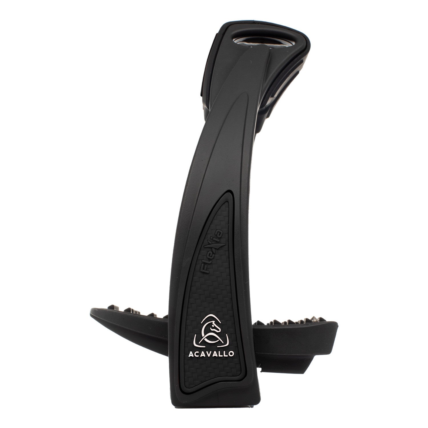 Estribos Flexia banco flexible Acavallo - Black/Black