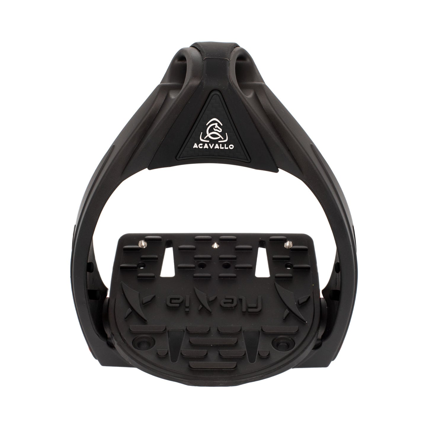 Estribos Flexia banco flexible Acavallo - Black/Black