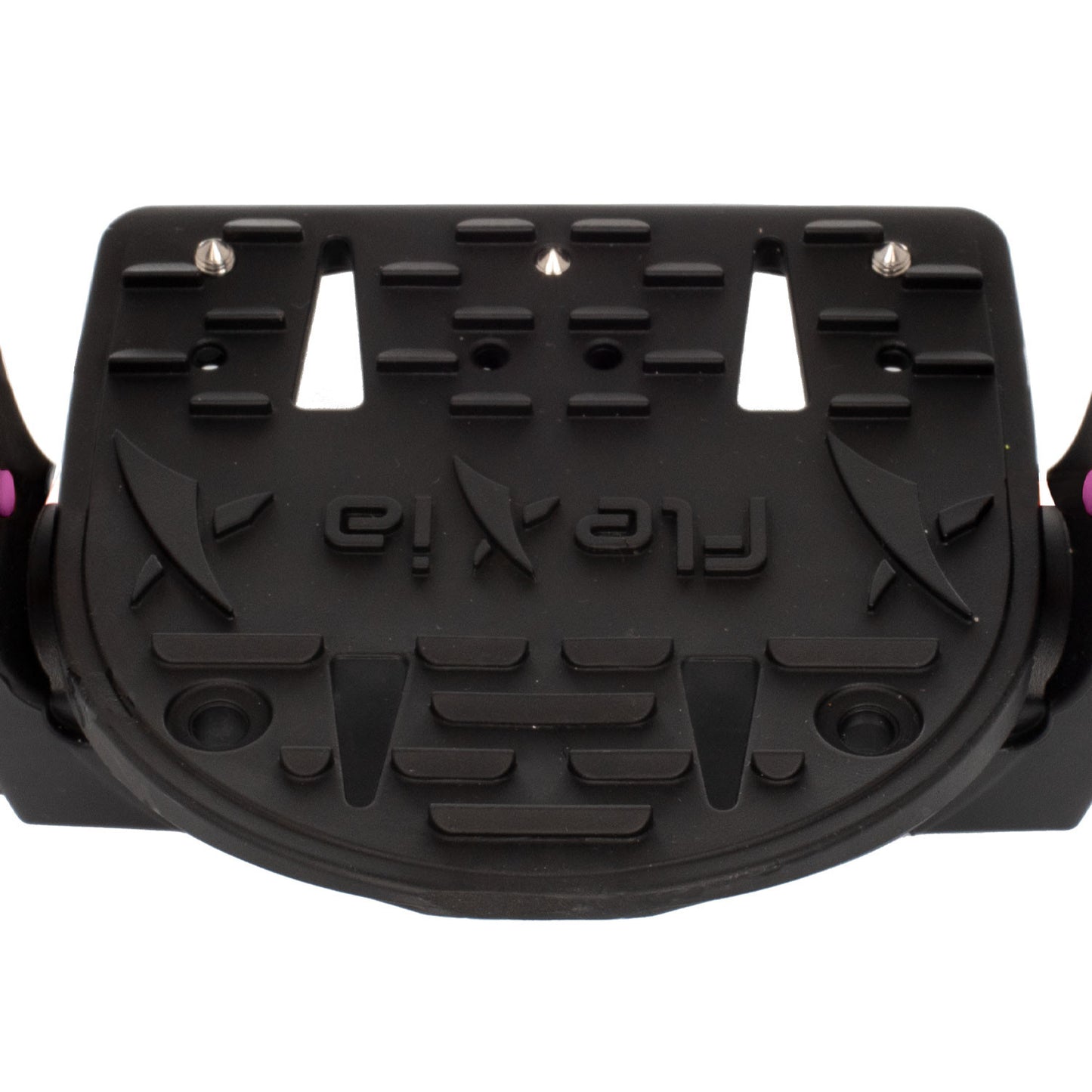 Estribos Flexia banco flexible Acavallo - Black/Fucsia