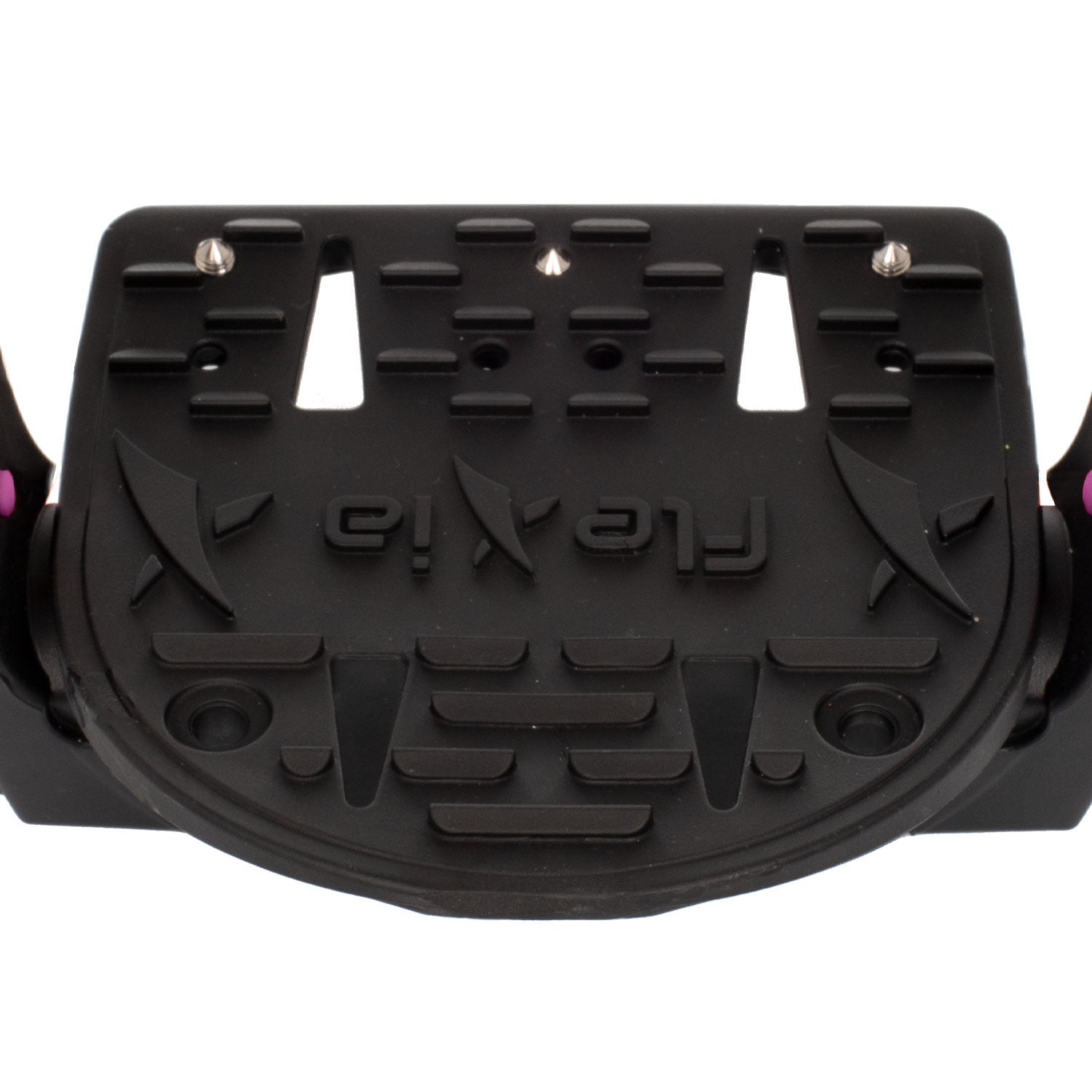 Estribos Flexia banco flexible Acavallo - Black/Fucsia