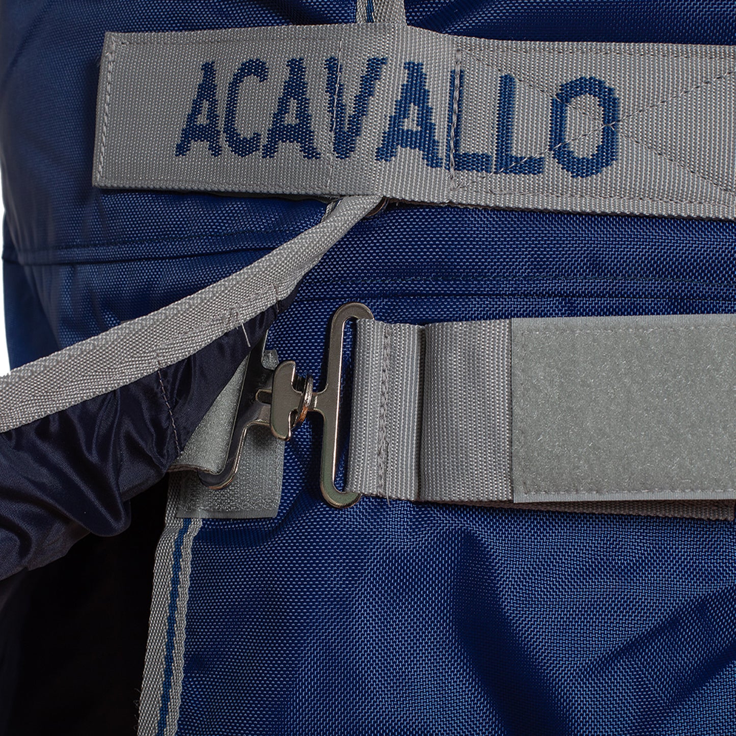 Manta impermeable para paddock ripstop 840D 400gr Acavallo - Azul marino