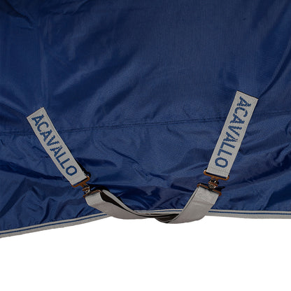 Manta impermeable para paddock ripstop 840D 400gr Acavallo - Azul marino