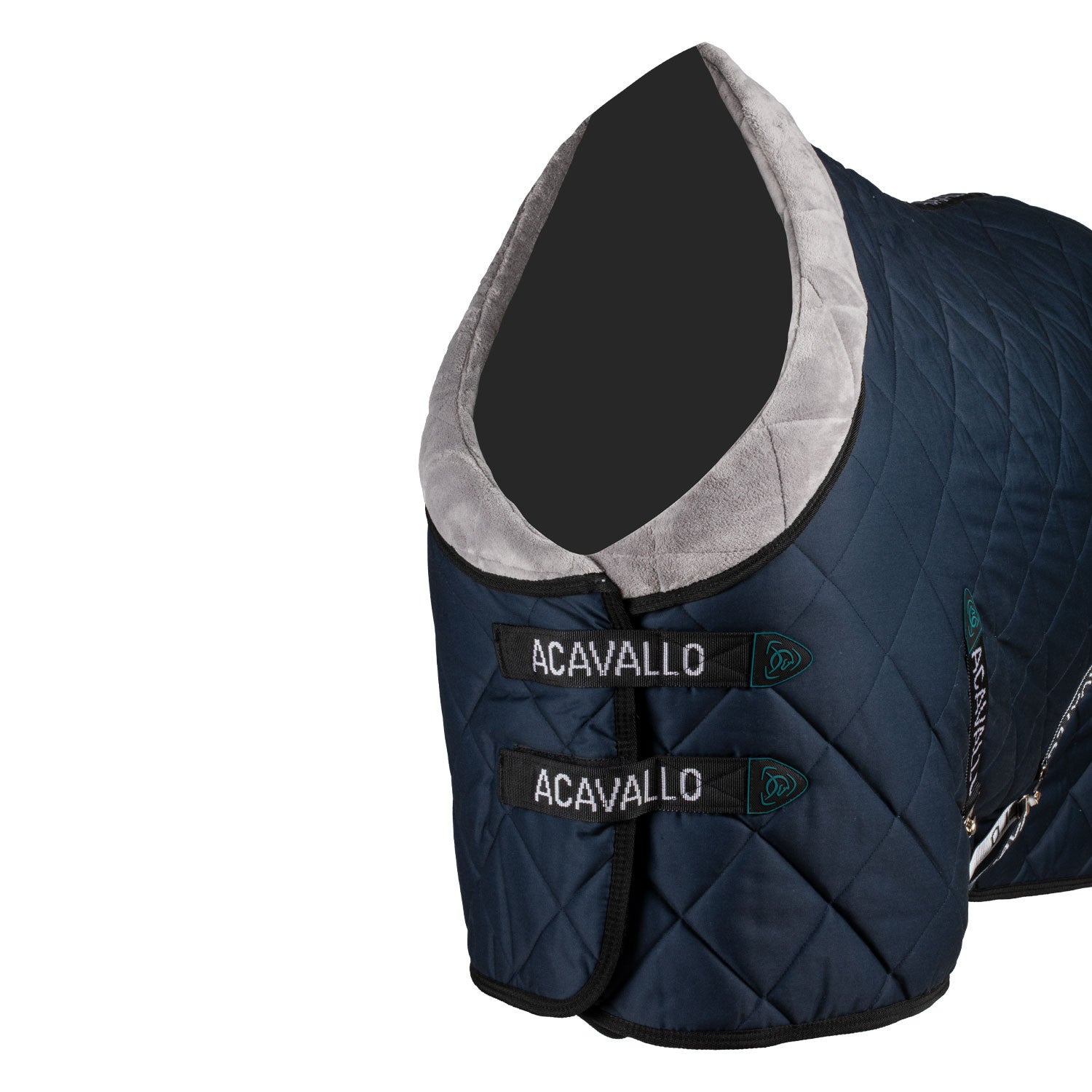 Manta box acolchada 200 gr Acavallo - Azul marino