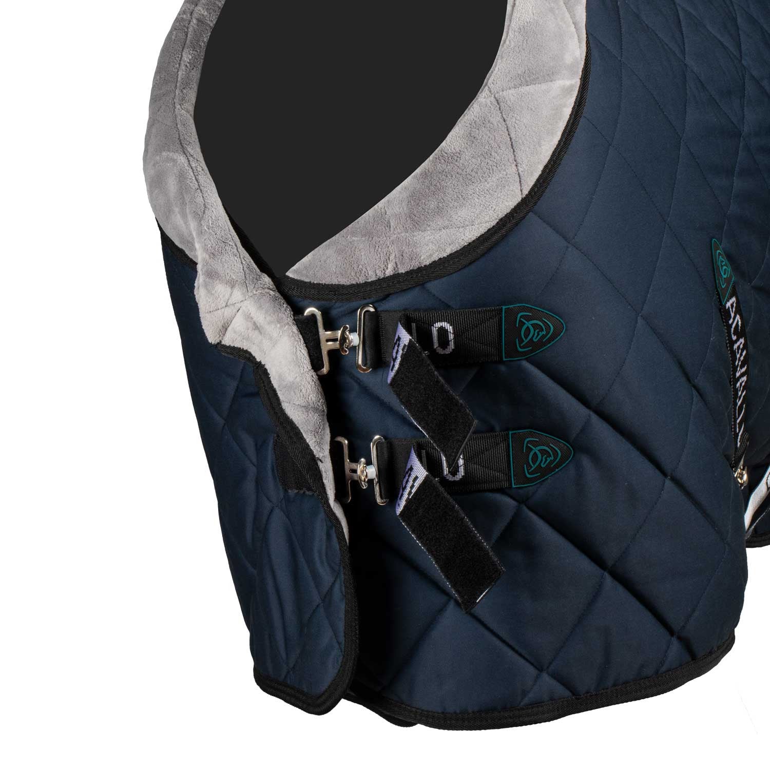 Manta box acolchada 200 gr Acavallo - Azul marino