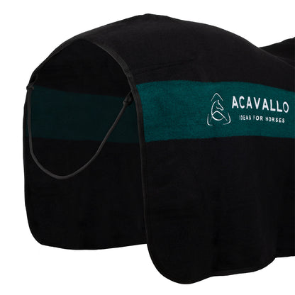 Manta box de lana 800g Acavallo - Negro