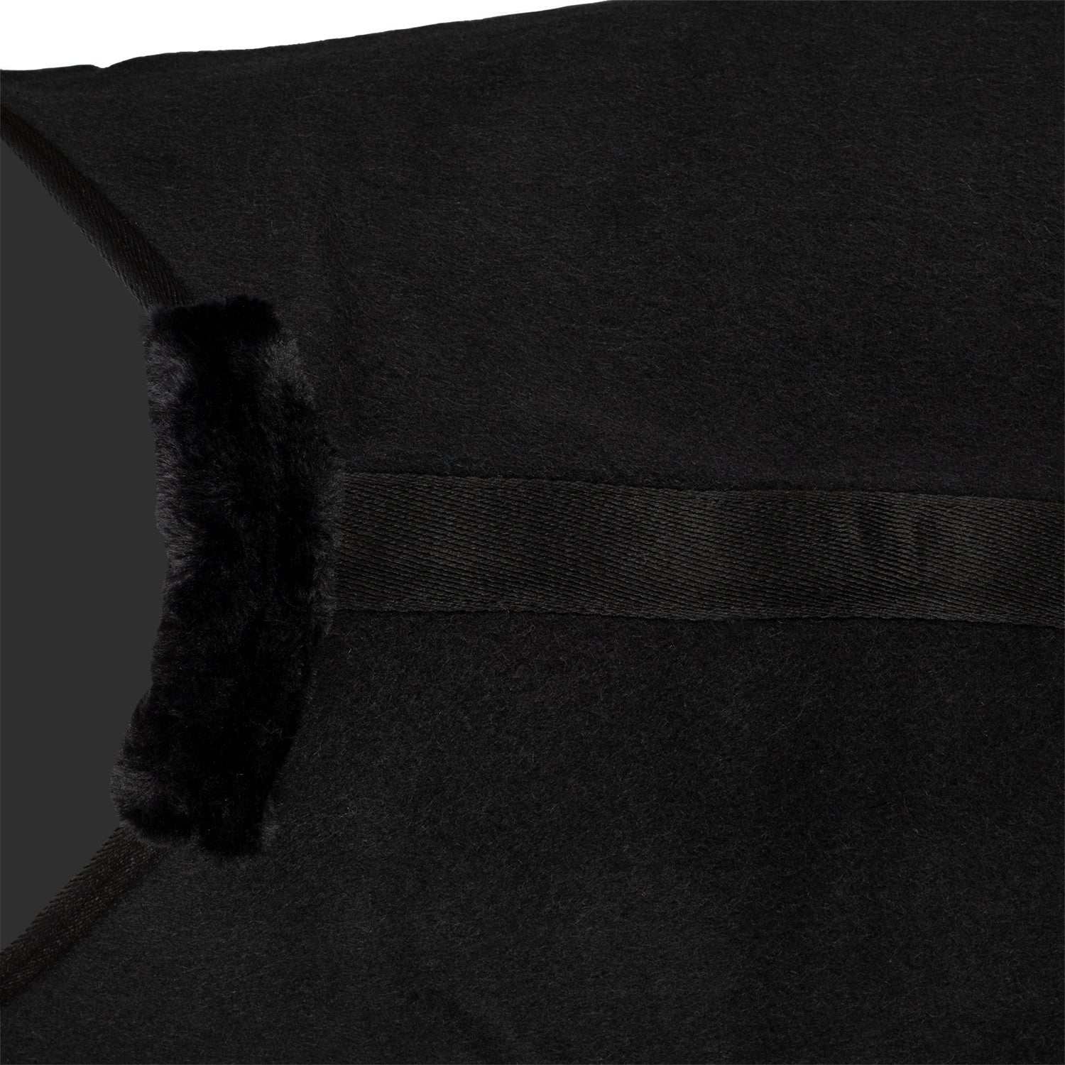 Manta box de lana 800g Acavallo - Negro