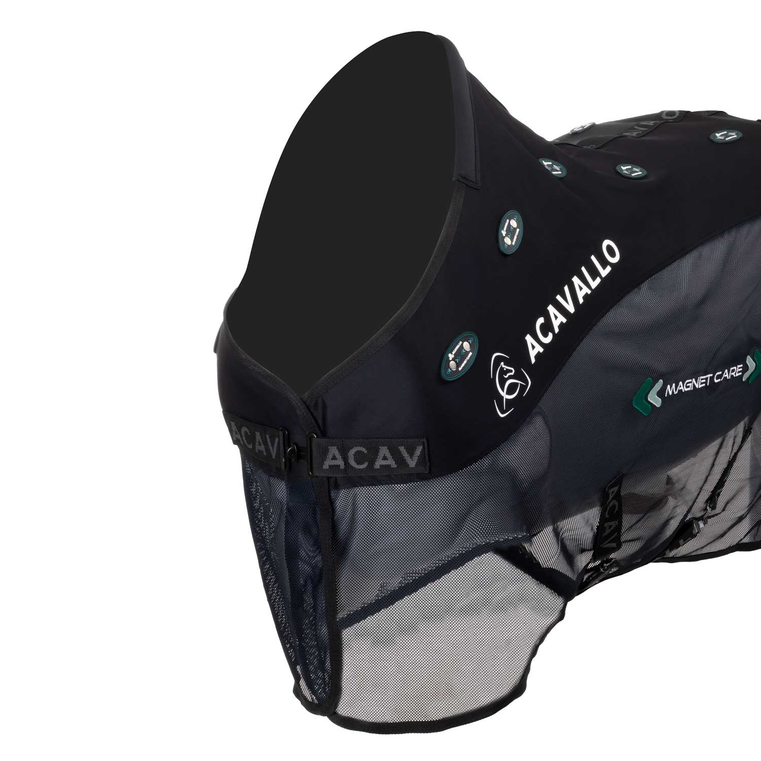Manta magnética care Acavallo - Negro