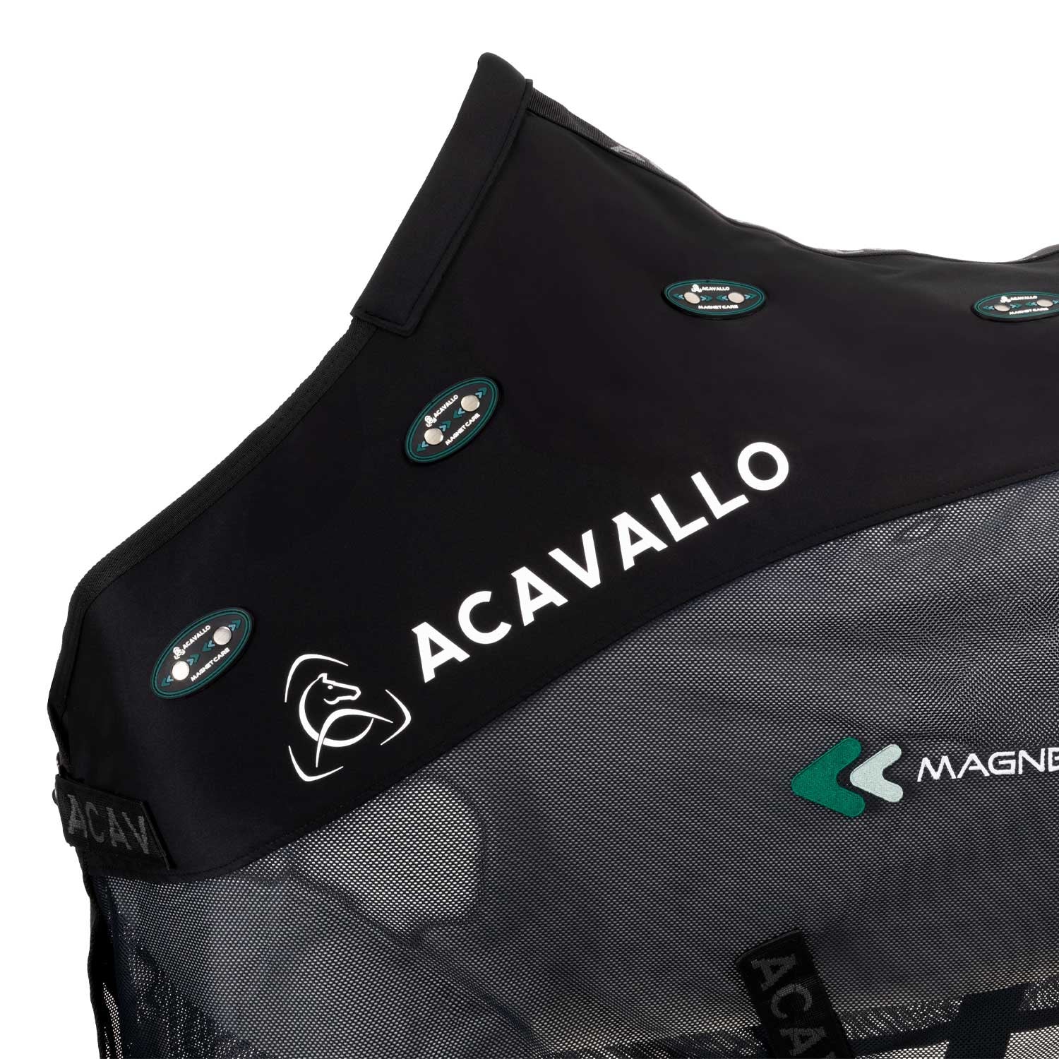 Manta magnética care Acavallo - Negro