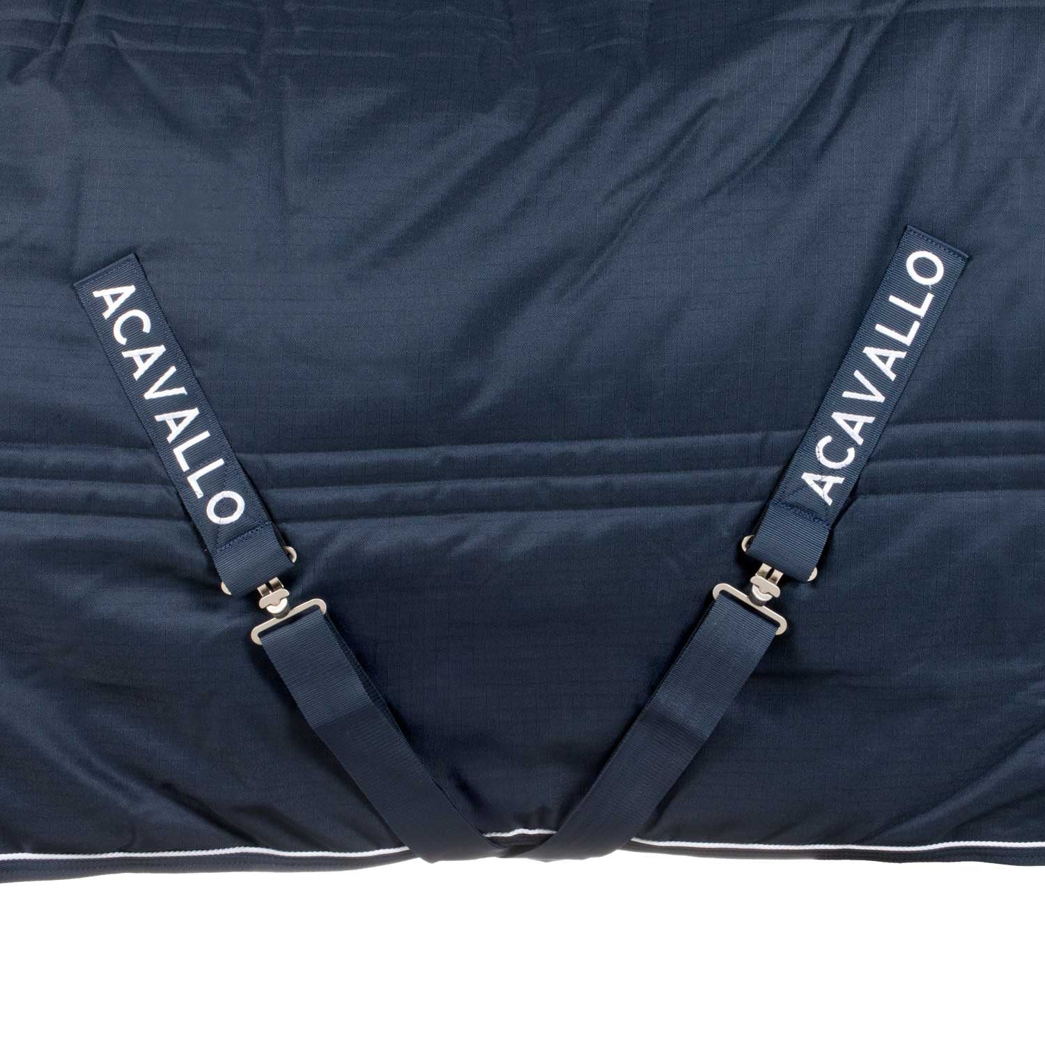 Manta de cuadra Acavallo Vivaldi relleno 300 g - Azul marino