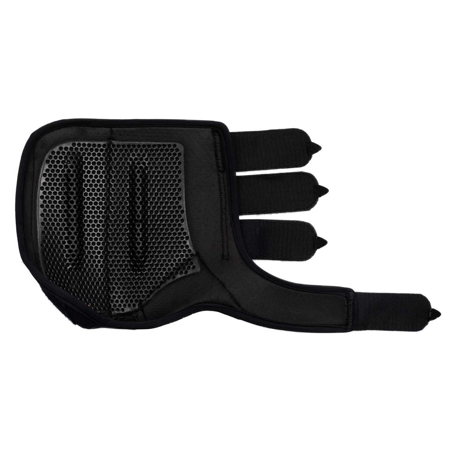 Protectores delanteros de neopreno con insertos de gel Acavallo - Negro