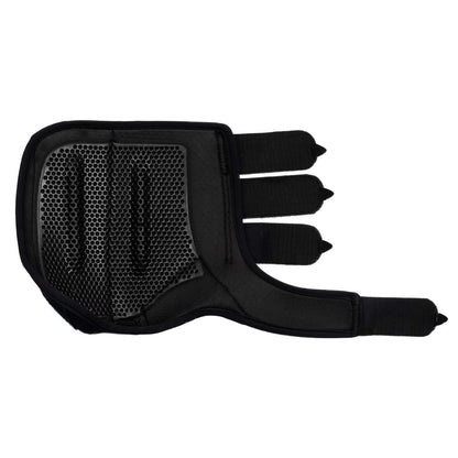 Protectores delanteros de neopreno con insertos de gel Acavallo - Negro