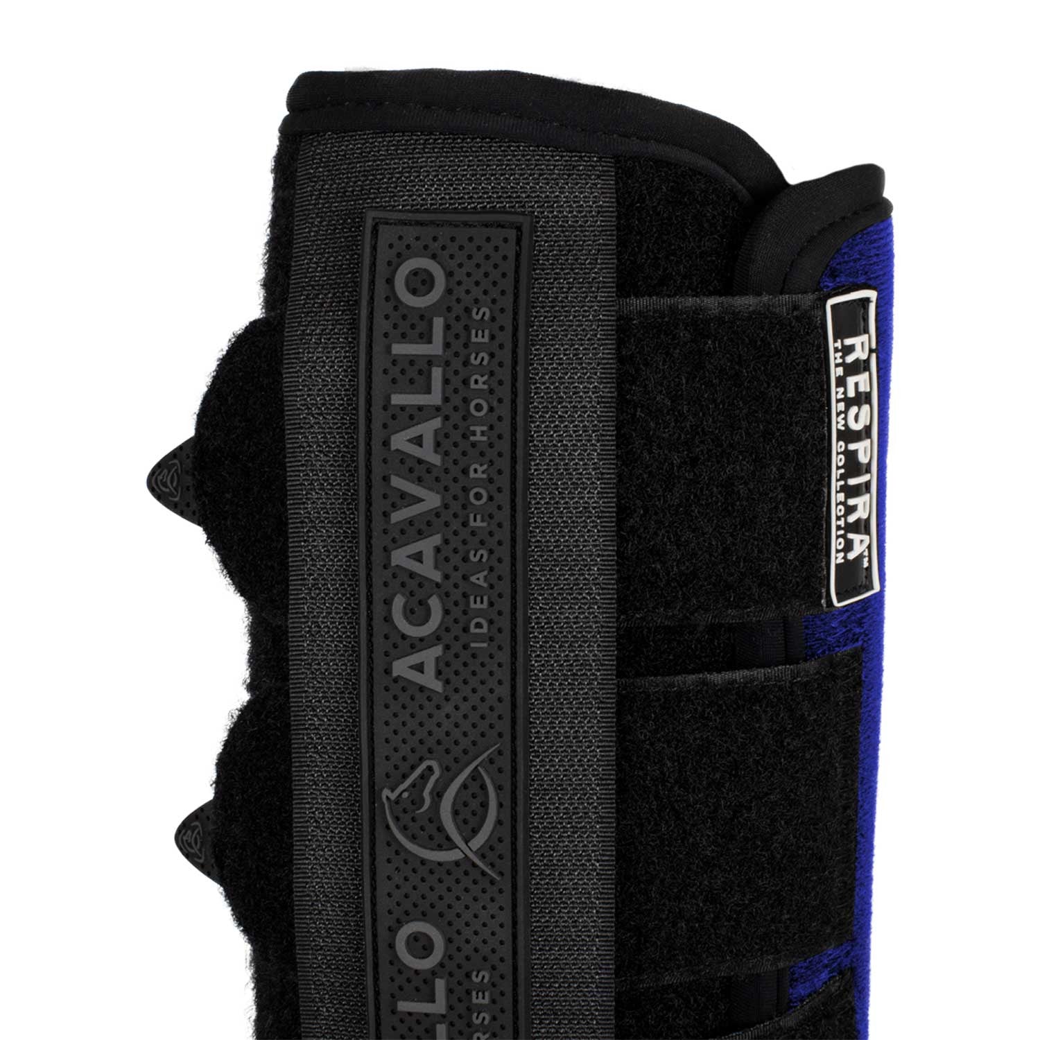 Protectores traseros transpirable de neopreno gel Classic Acavallo - Azul