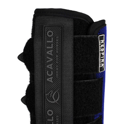 Protectores traseros transpirable de neopreno gel Classic Acavallo - Azul