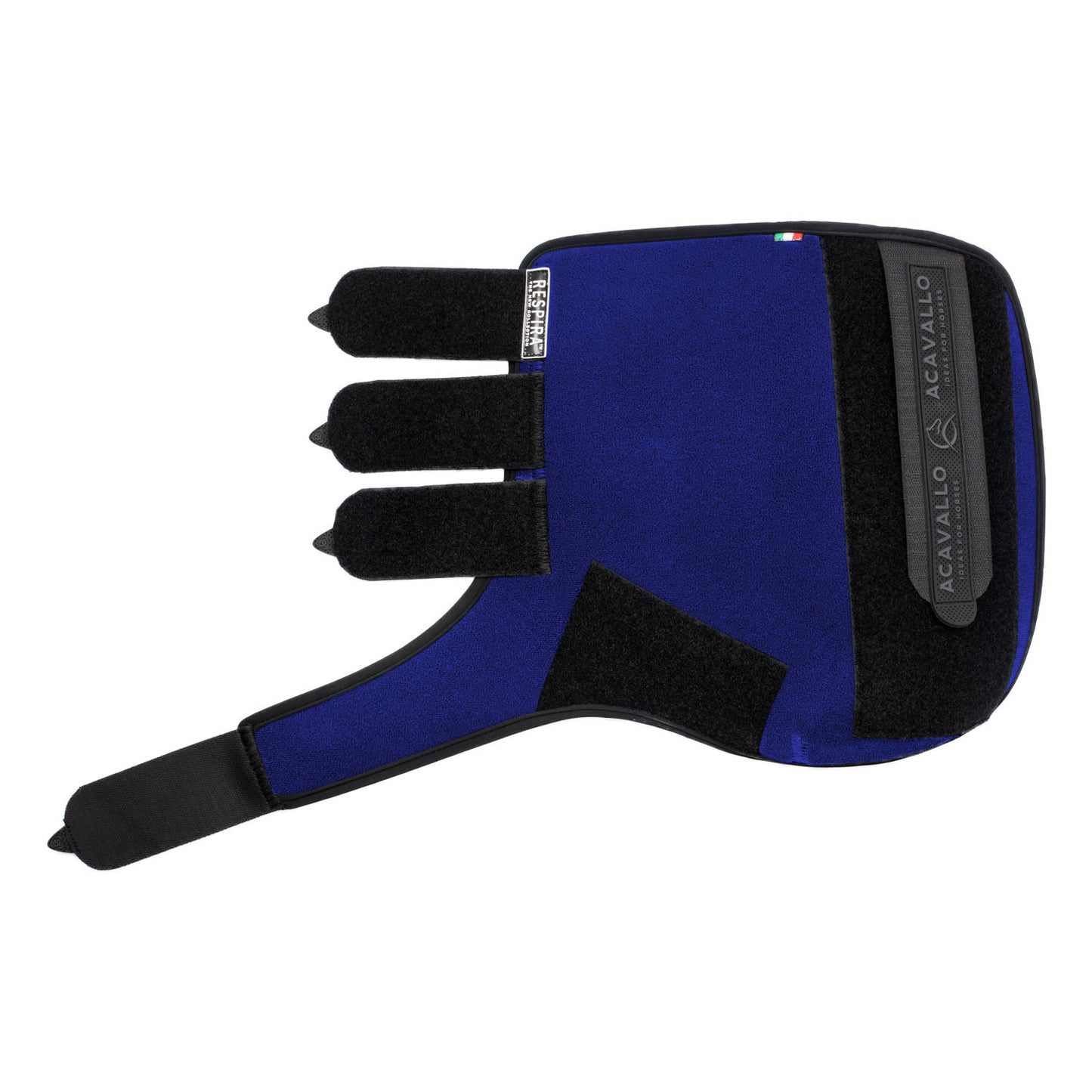 Protectores traseros transpirable de neopreno gel Classic Acavallo - Azul