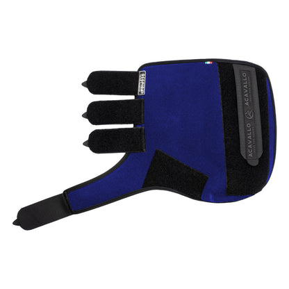 Protectores traseros transpirable de neopreno gel Classic Acavallo - Azul
