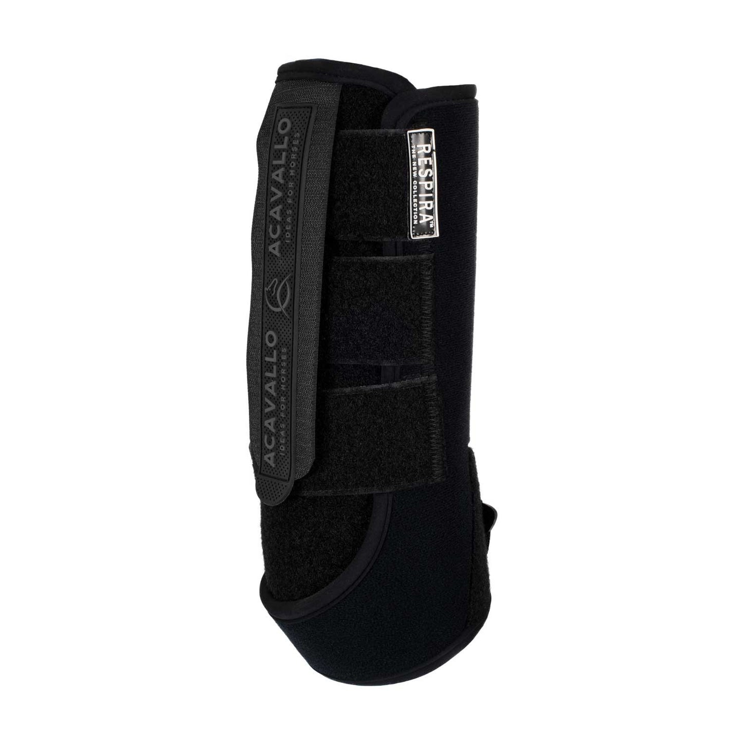 Protectores traseros transpirable de neopreno gel Classic Acavallo - Negro