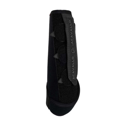 Protectores traseros transpirable de neopreno gel Classic Acavallo - Negro