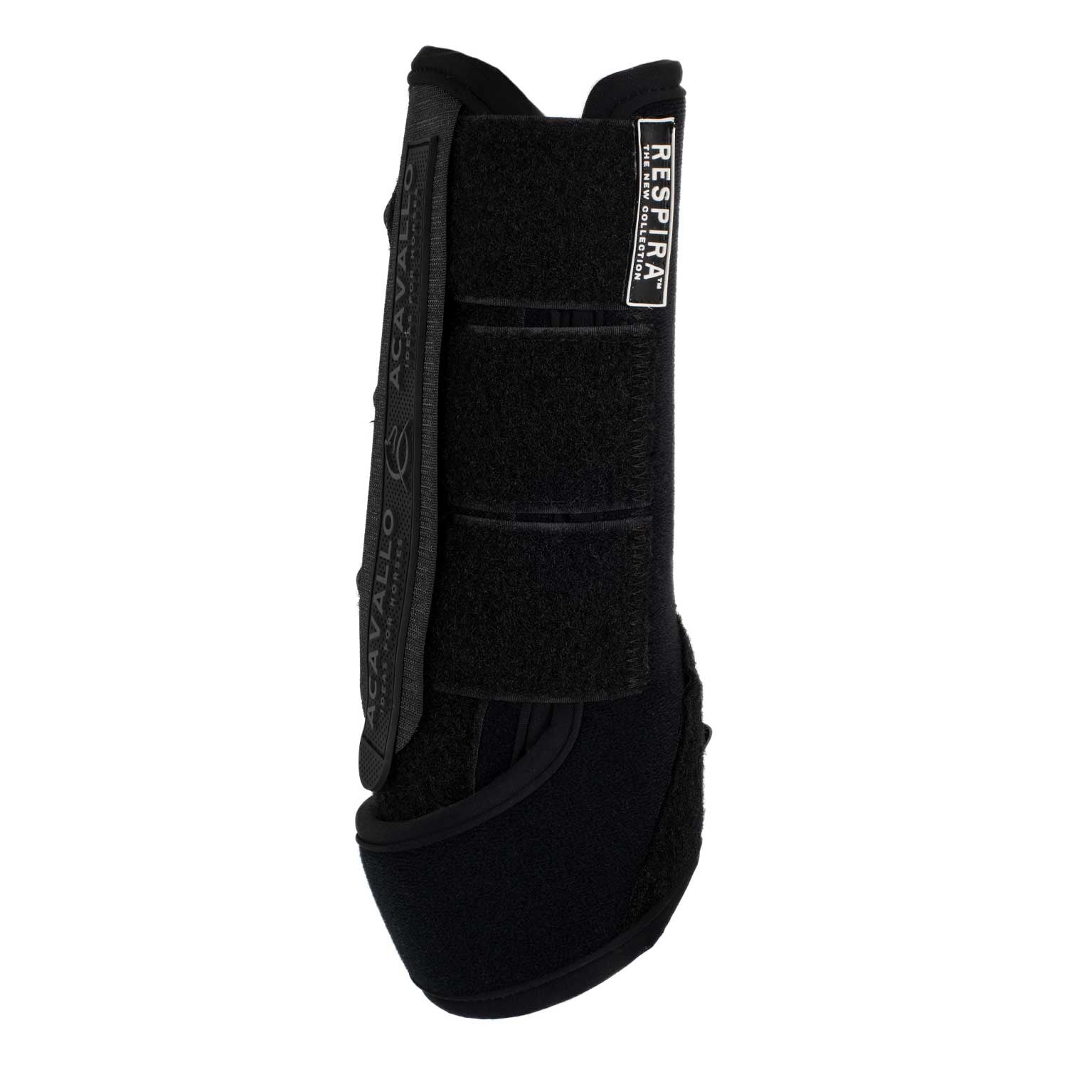 Protectores delanteros de neopreno Acavallo - Negro