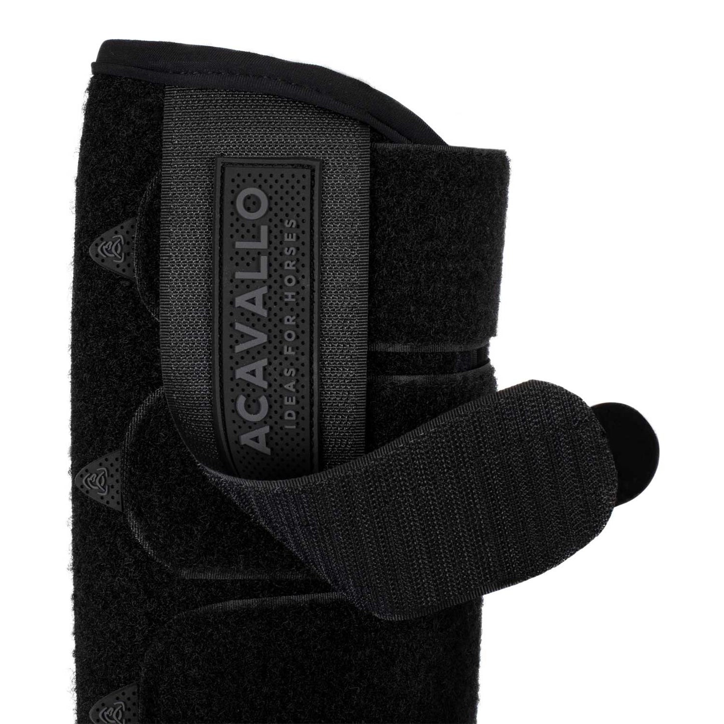 Protectores delanteros de neopreno Acavallo - Negro