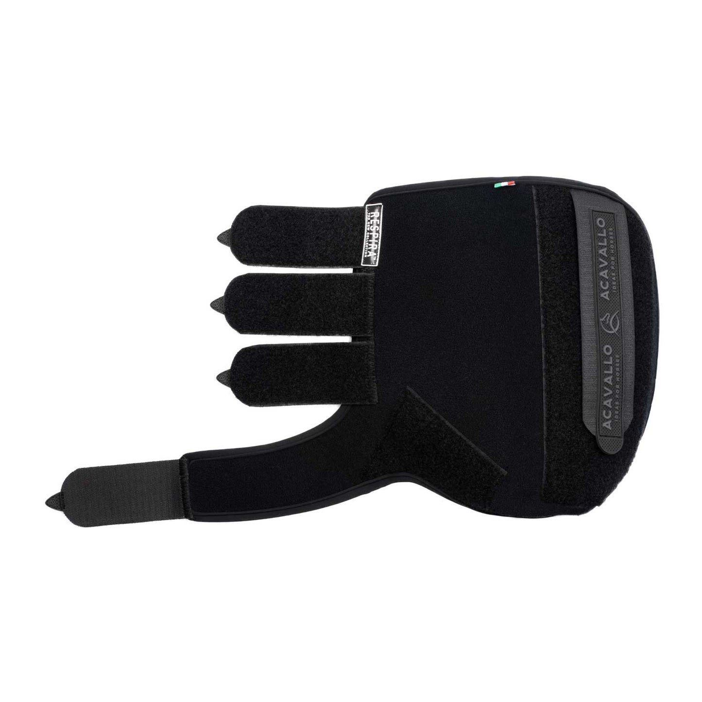 Protectores delanteros de neopreno Acavallo - Negro