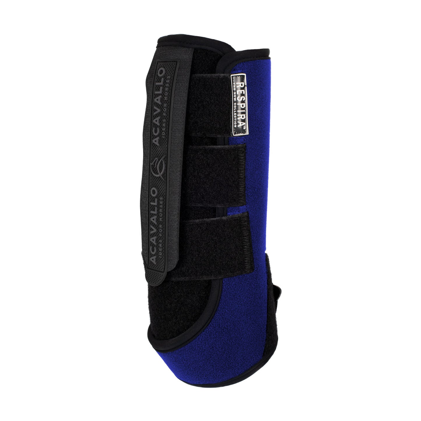 Protectores traseros de neopreno para las patas traseras Acavallo - Azul